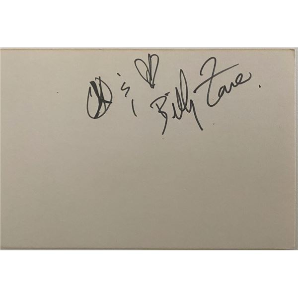 Billy Zane original signature