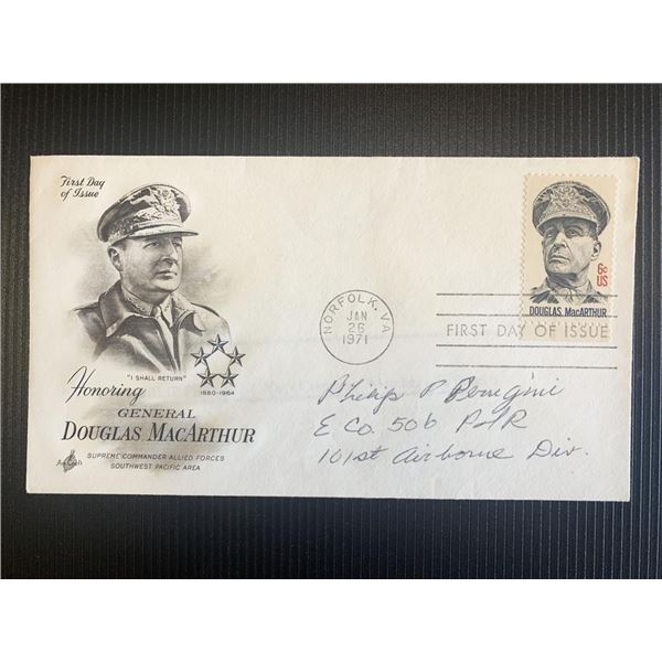 Philip Perugini signed first day cover