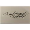Image 1 : Maryland U.S. Senator  Barbara Mikulski original signature