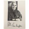 Image 1 : The Late Late Show TV Host Tom Snyder signed photo