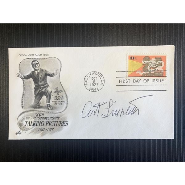 Curtis Linberg signed first day cover