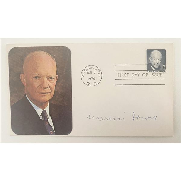 German flying ace Martin Drewes signed envelope