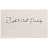 Image 1 : Football HOF Bullet Bill Dudley autograph