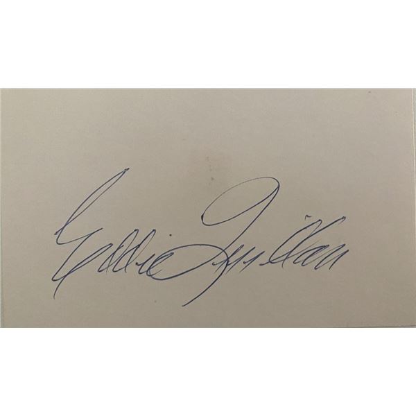 Eddie Quillan original signature