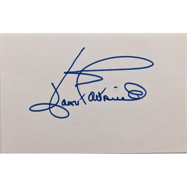 Joan Fontaine original signature