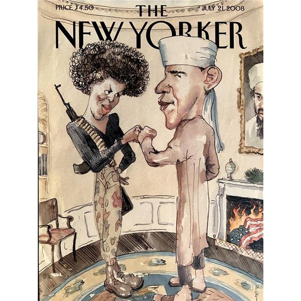 The New Yorker Magazine. Jul. 21 2008. 8x10 inches