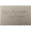 Image 1 : The Honeymooners Joyce Randolph original signature