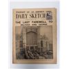 Image 1 : Daily Sketch 1936 Vintage Newspaper