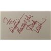 Image 1 : Andy Williams signed note