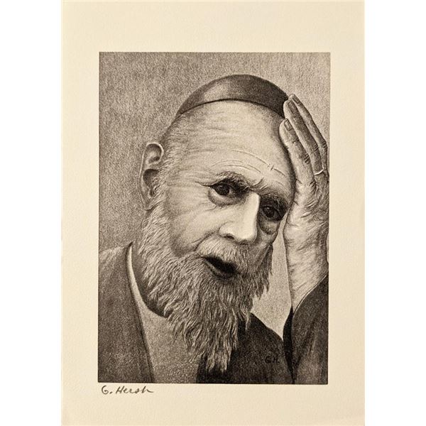 G. Hersh Signed Print
