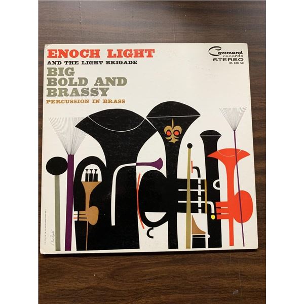 Enoch Light And The Light Brigade  Big Bold And Brassy Percussion In Brass  Album