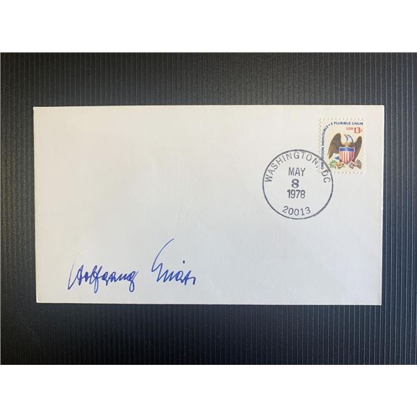 Wolfgang Spate signed first day cover