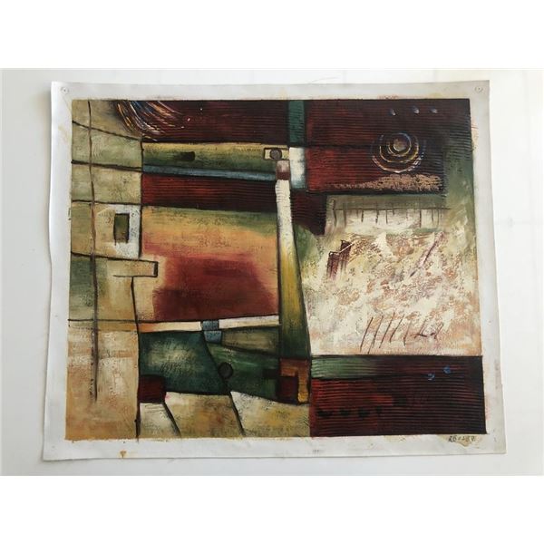 Abstract original painting on canvas