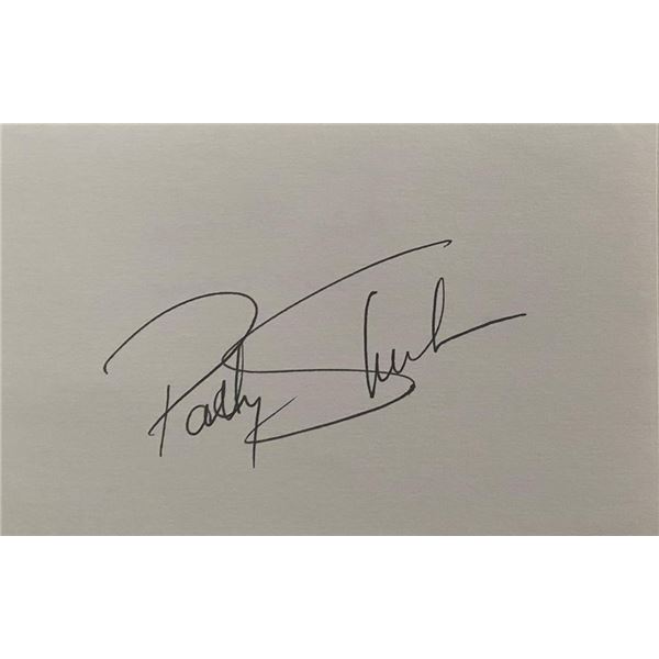 PGA Champion Patty Sheehan original signature