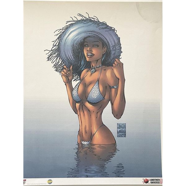 Fathom in the Water Comic Art Print - Michael Turner, Joe Weems and J.D. Smith