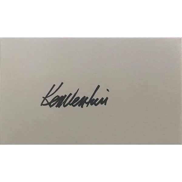 World Golf Hall of Fame Ken Venturi original signature