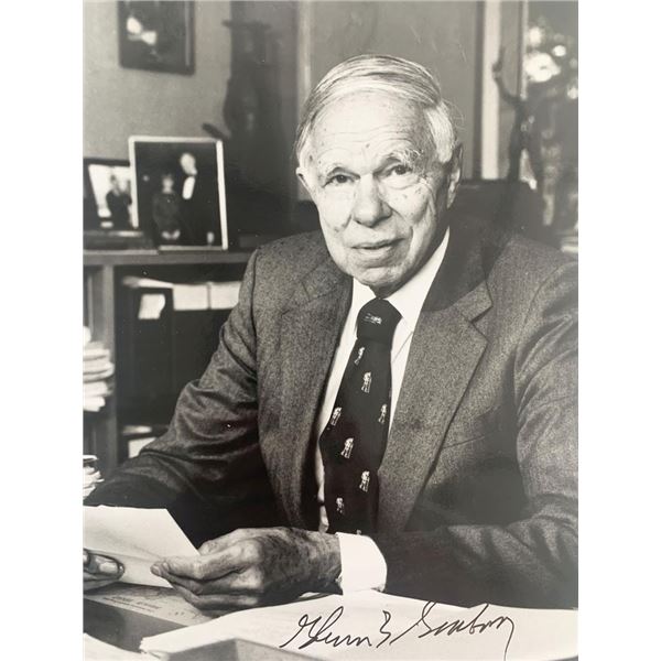 Glenn Seaborg Signed Photo