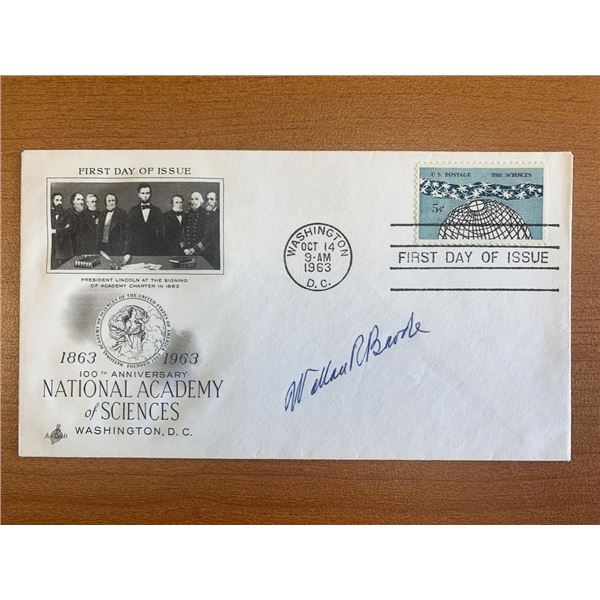 William R Burke signed first day cover
