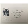 Image 1 : WWII Ace Joe Forster signed photo card