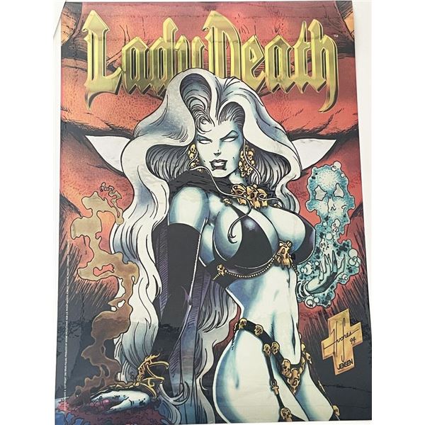 Lady Death 1994 Comic Art by Steven Hughes