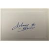 Image 1 : Hockey Hall of Fame Johnny Bower original signature