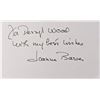 Image 1 : Actress _x000d_ Joanna Barnes signed note