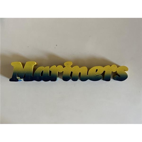 Seattle Mariners Logo Block