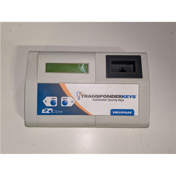 Transponder keys