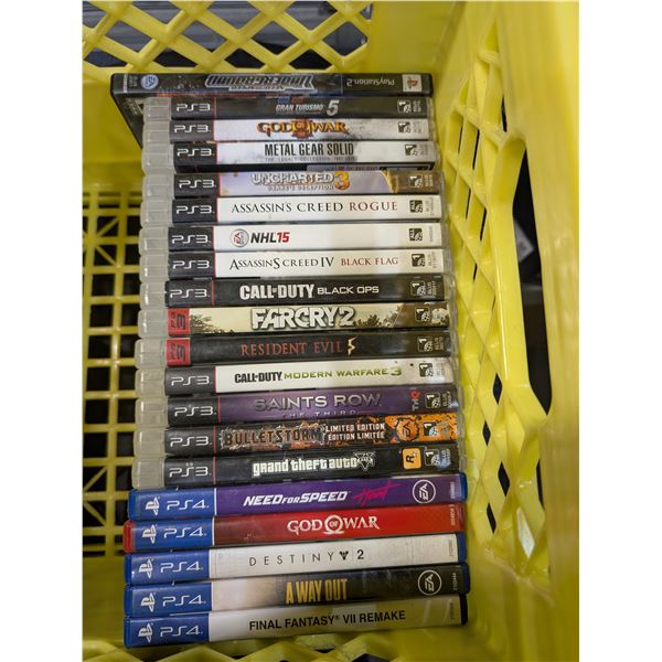Assorted Playsation Games All