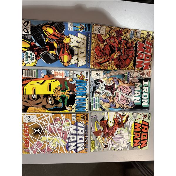 Marvel Iron Man 80s comics (Lot of 6)