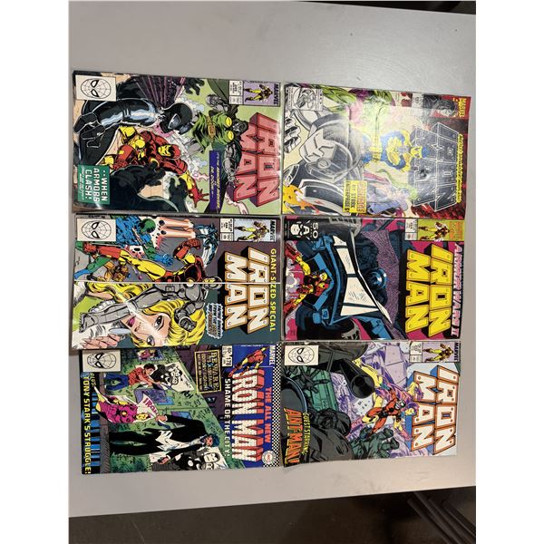 Marvel Iron Man 80s comics (Lot of 6)