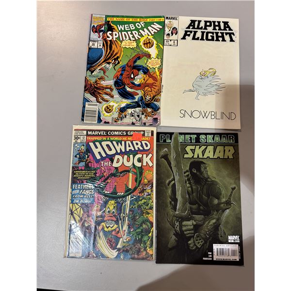Mixed Marvel Comics (Lot of 4)