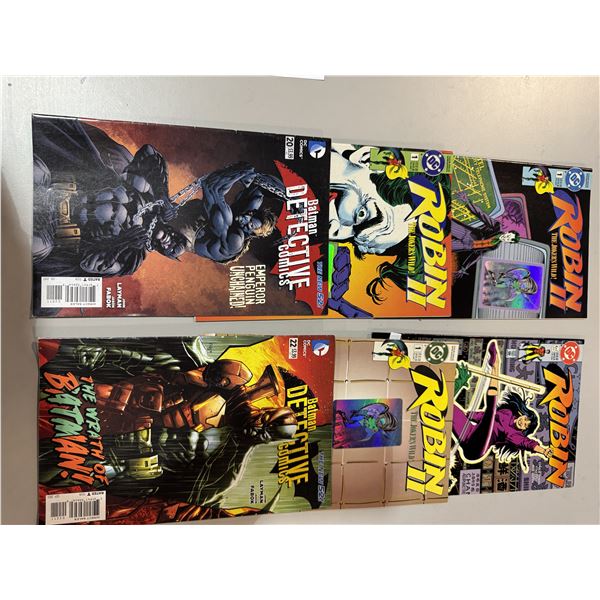Batman and Robin Comics (Lot of 6)