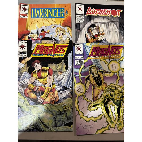 Mixed Valiant Comics (Lot of 4)