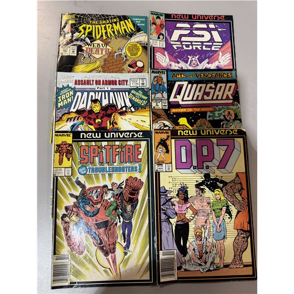 Mixed Marvel Comics and Magazines (Lot of 6)