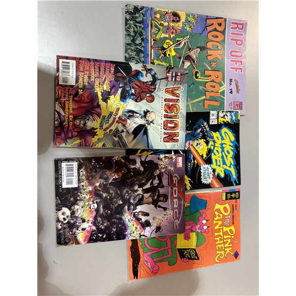 Mixed Comics and Magazines (Lot of 5) Pink Panther