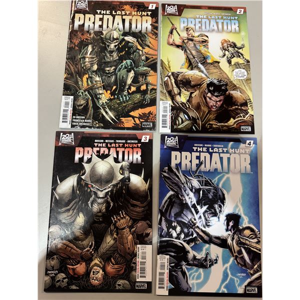 The Last Hunt Predator Issues 1-4 (Lot of 4)