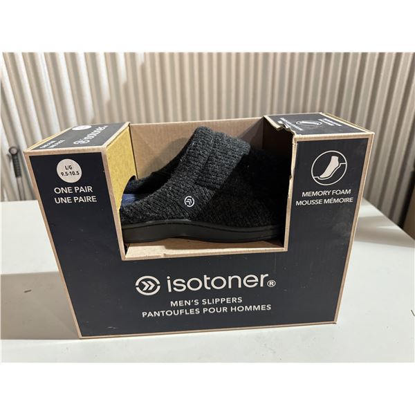 Isotoner Men's Slippers Size 9.5-10.5