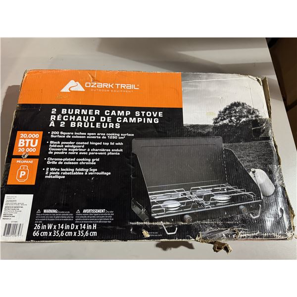 Ozark 2-burner Camp Stove
