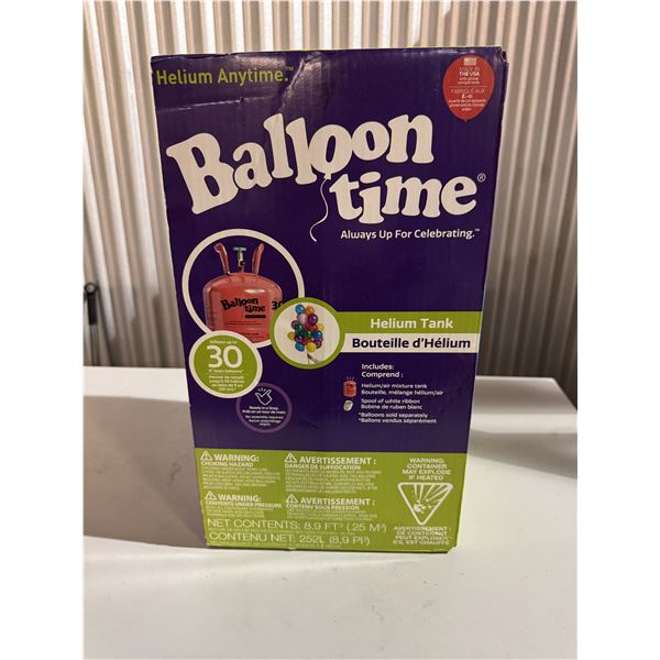 Balloon Time Helium