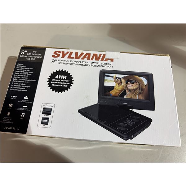 Sylvania 9 inch DVD Player