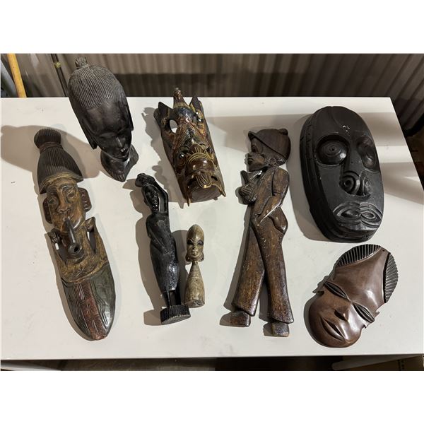 African Art Lot (8 pieces)