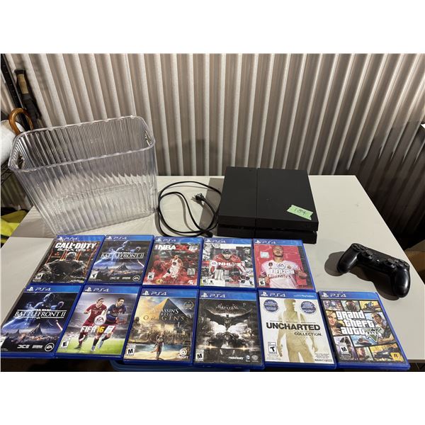 PS4, Controller and Games Bundle