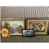 Image 1 : Four Mixed Art Pieces