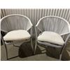 Image 1 : Set 2 chairs - wicker