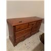 Dresser measures 5 feet long by 18 inches wide 31 inches tall