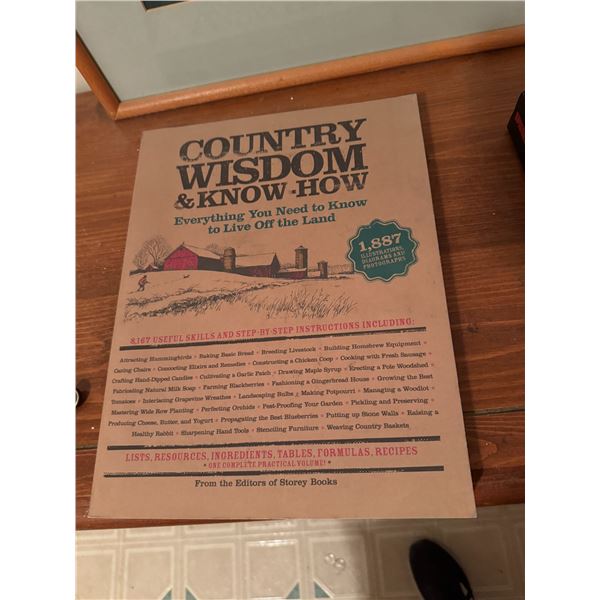 Country wisdom, and know how Boeuk