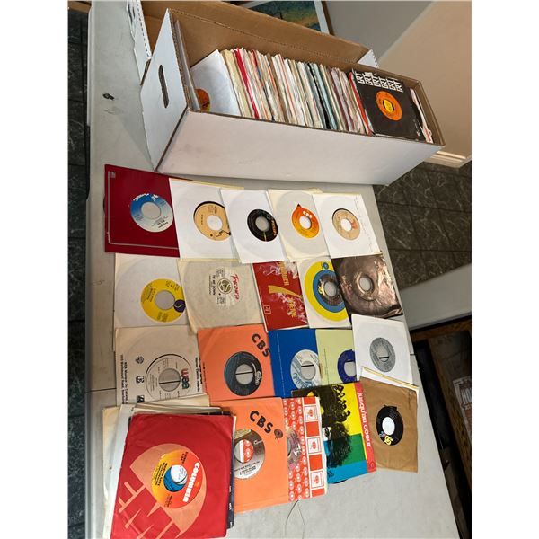 Lot of 45's records