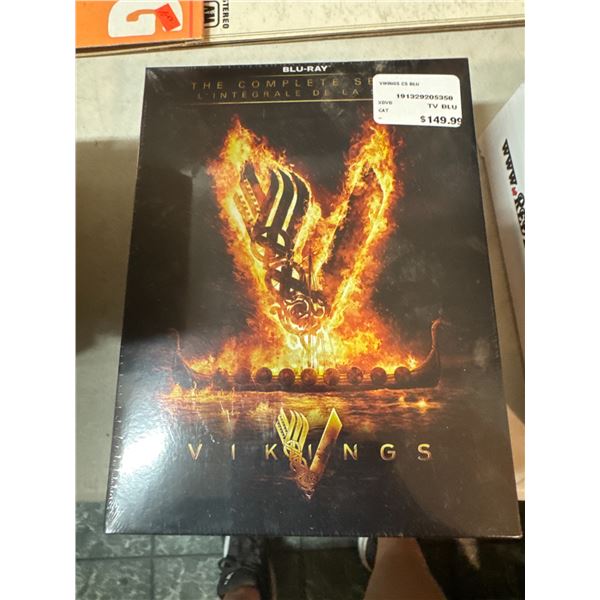 Sealed Vikings complete series blue ray