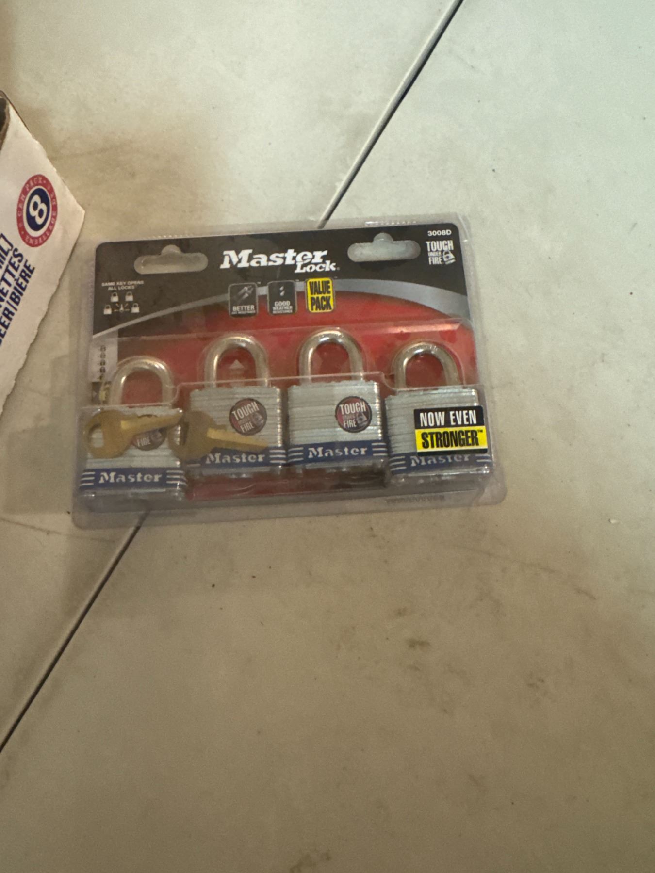 Mastercraft Lock Box Mastercraft value pack locks